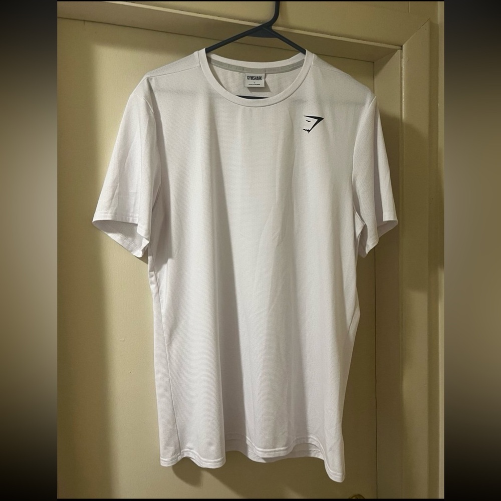 Men’s Gymshark White Tee